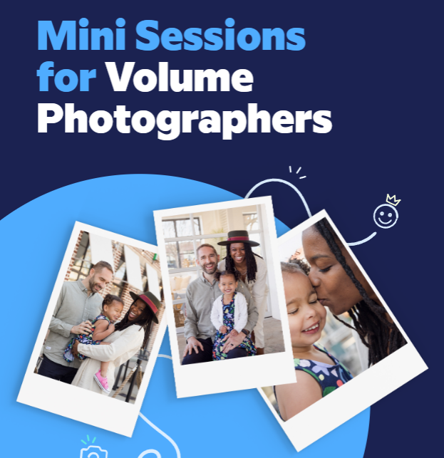 Cover of GotPhoto mini sessions guide showing title and imagery
