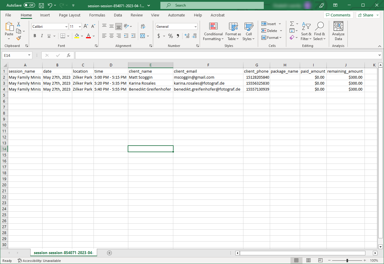 Downloaded CSV confirmation illustration