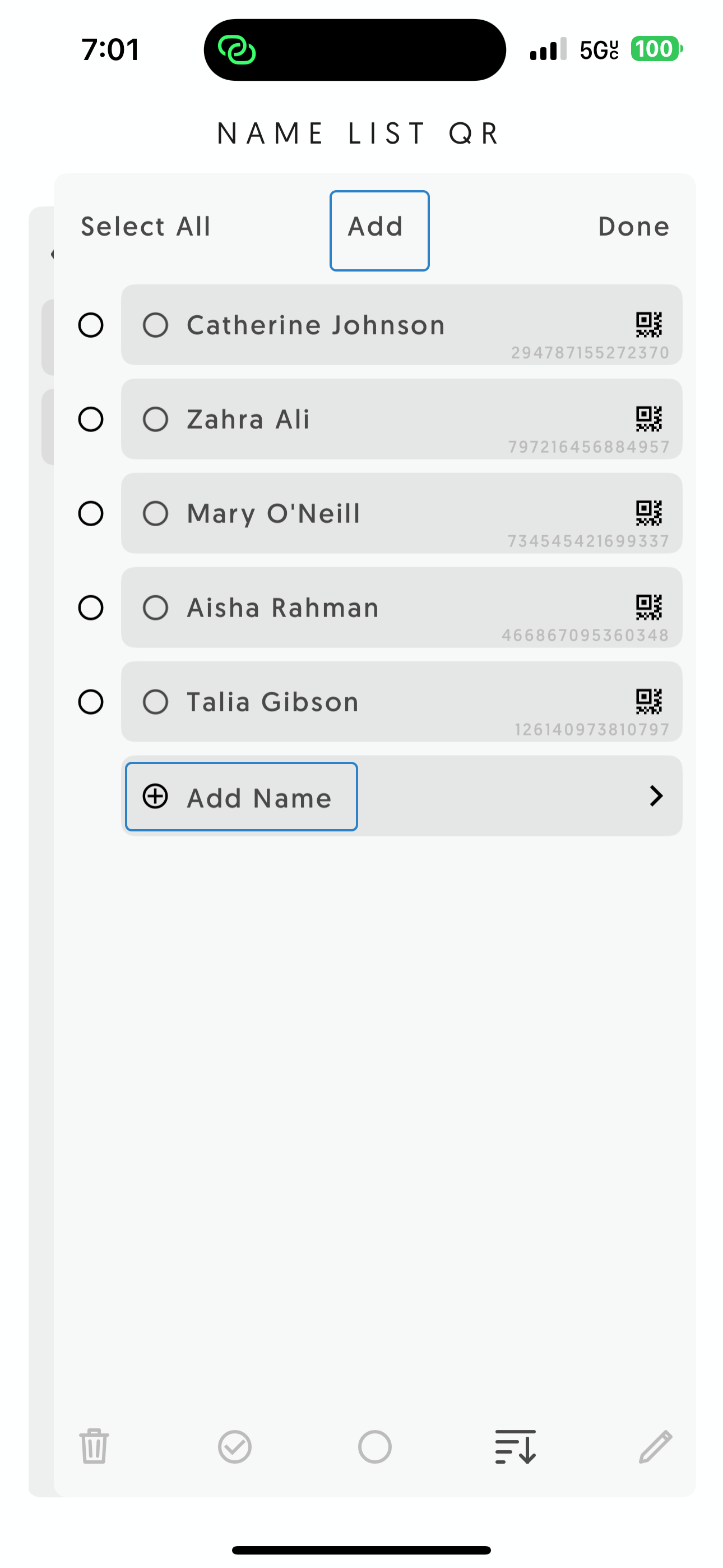 Entagged add subject form