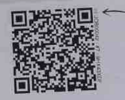 Small QR code with high JPG compression