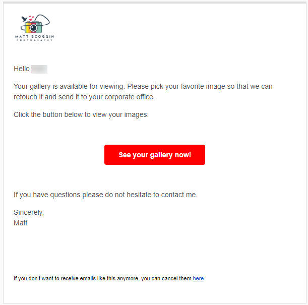 Selling status confirmation