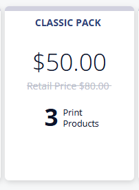 Shop view showing recommended price compared to selling price